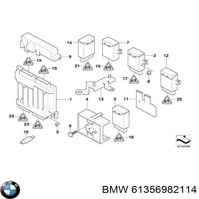 Купить 6982114 BMW Блок комфорта