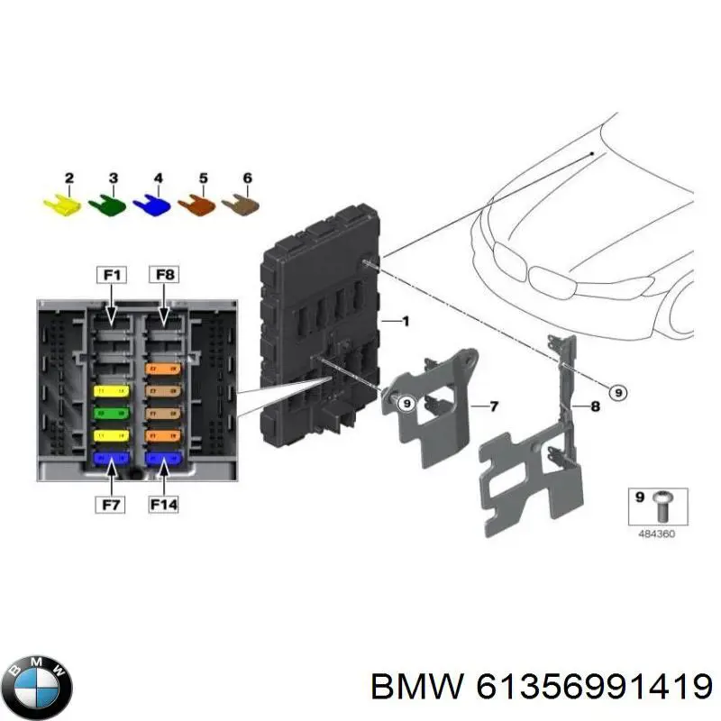  61358794951 BMW