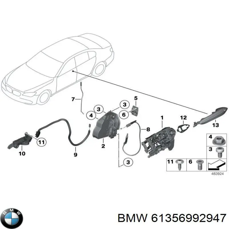 Unidade de conforto para BMW 5  F10
