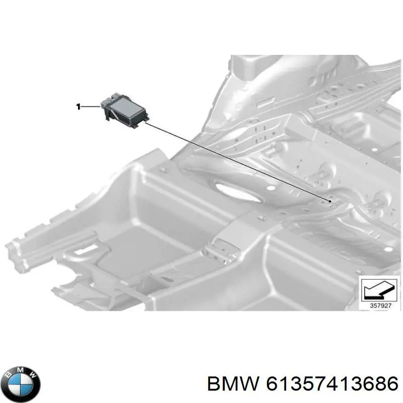  BMW 61357427905 цена, от 120.36 USD