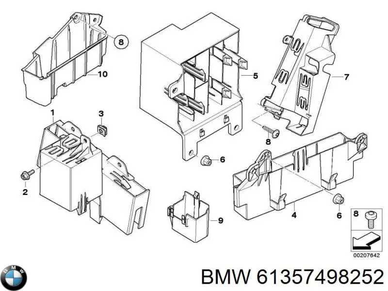 61357498252 BMW 