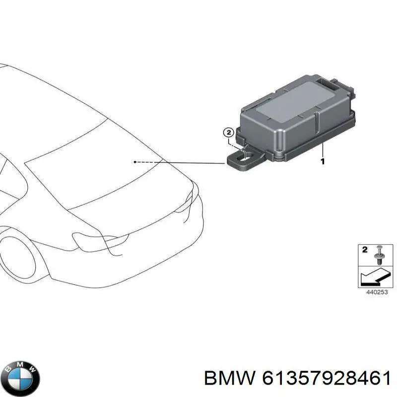  61357928461 BMW