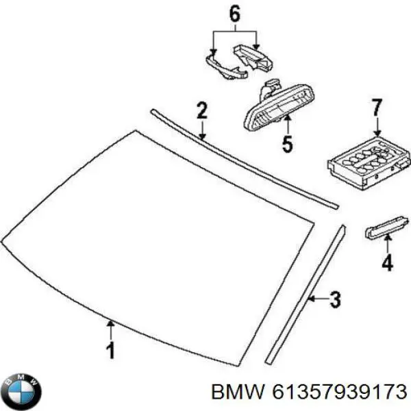Автомобильный датчик дождя BMW 9387624