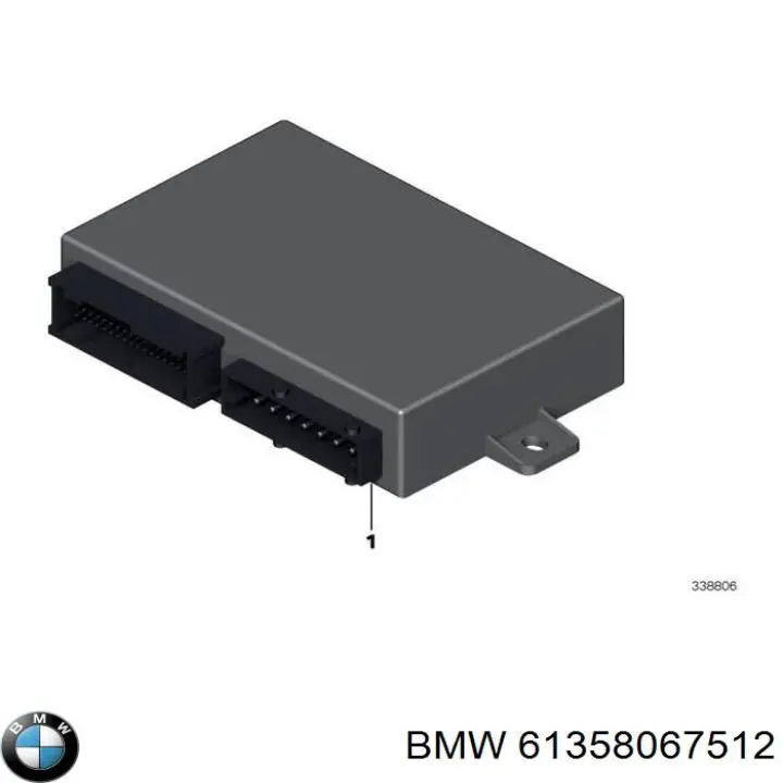 Блок управления центральным замком BMW 61357429321 цена, от 38.39 USD