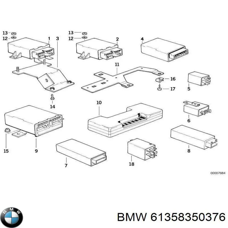 Купить 61358350376 BMW 