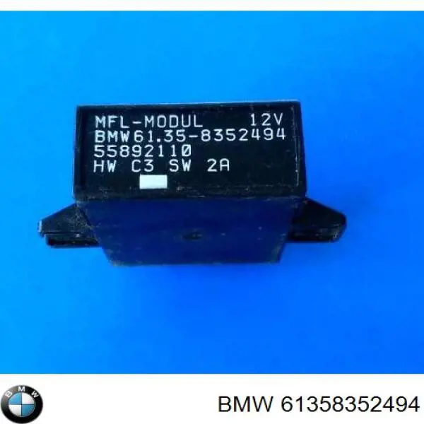 61358352494 BMW модуль управления (эбу рулевым колесом)