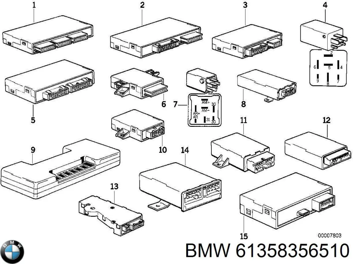  61358356510 BMW