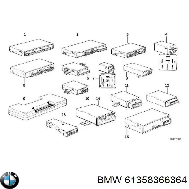  BMW 61358366364 цена, от 373.25 USD