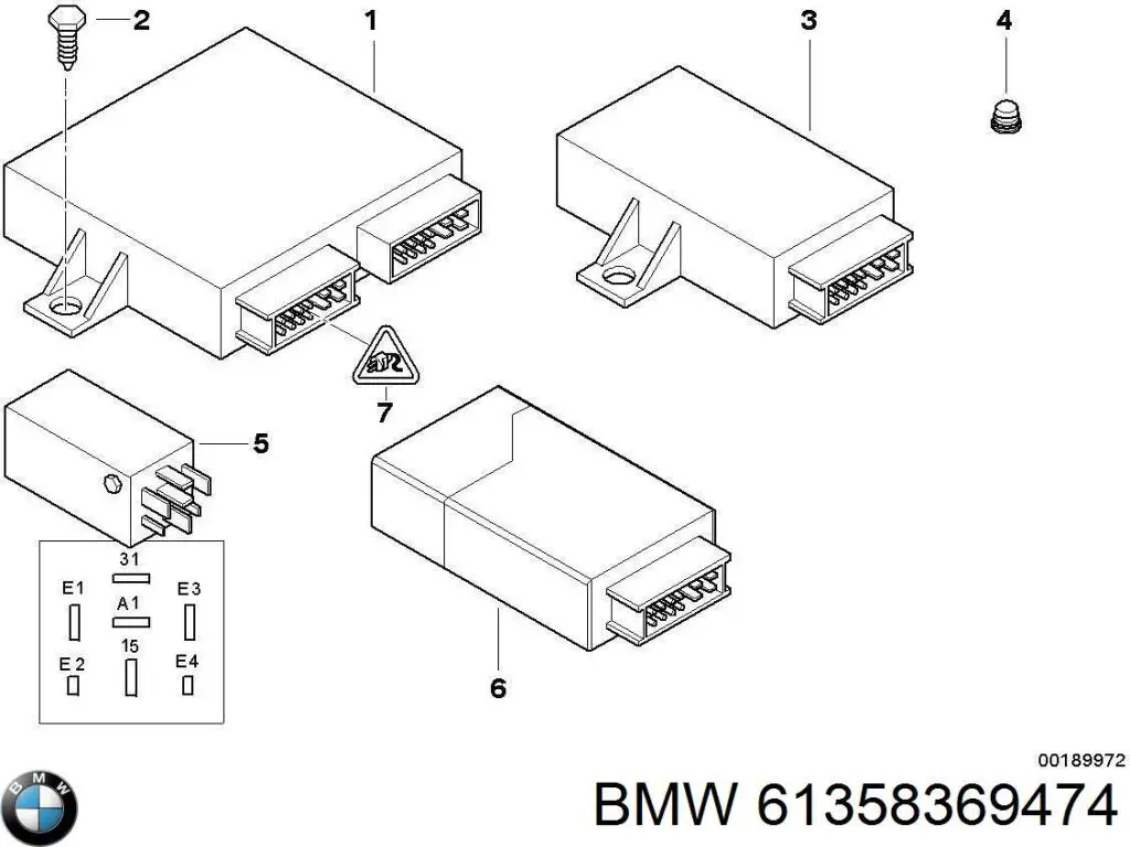  61358369474 BMW