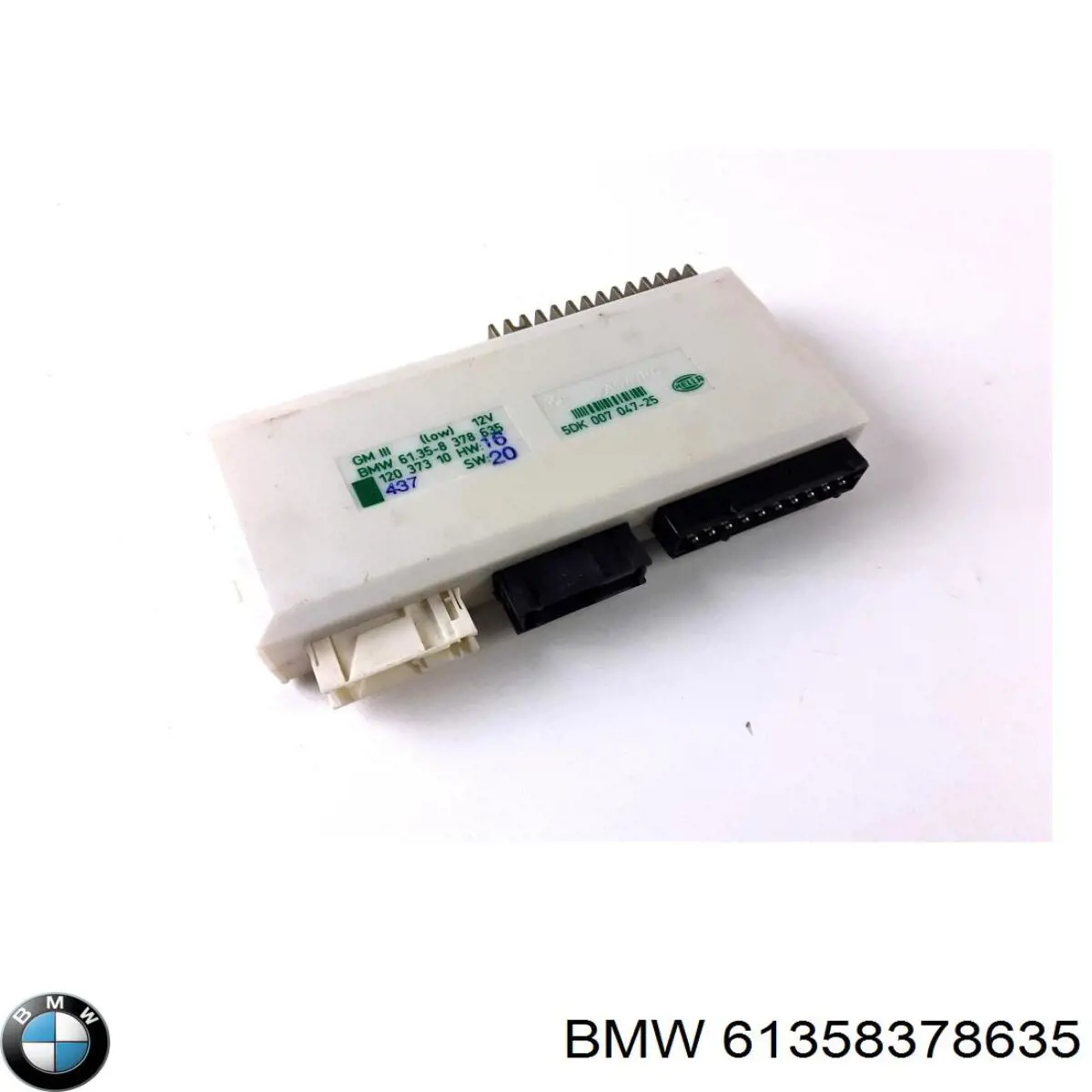 61358378635 BMW блок управления режимами отопления/кондиционирования