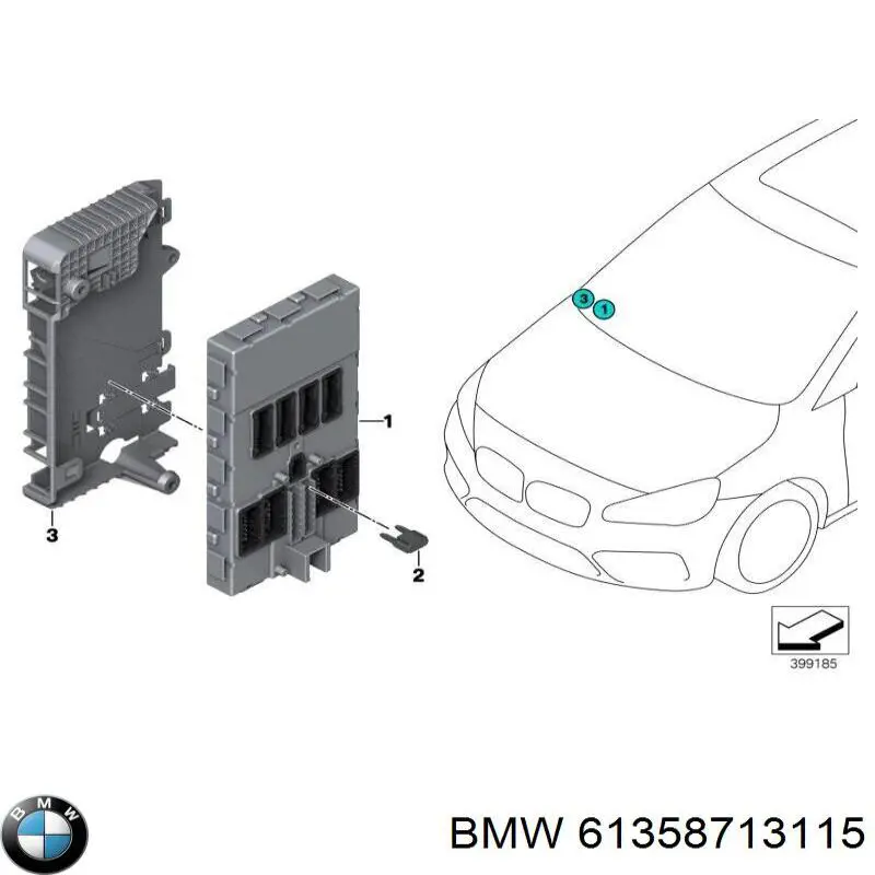  BMW 61358736680 цена, от 194.70 USD