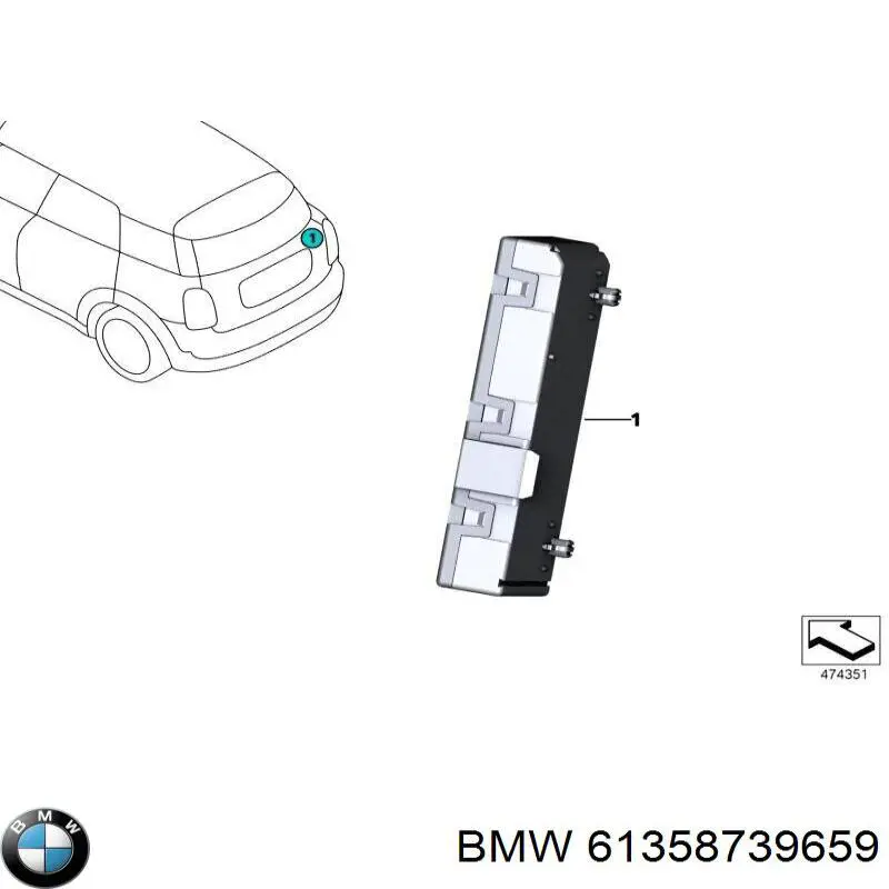  61358739659 BMW