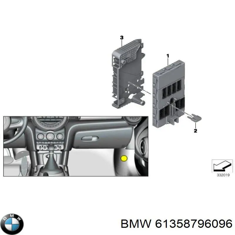 Купить 61358736680 BMW 