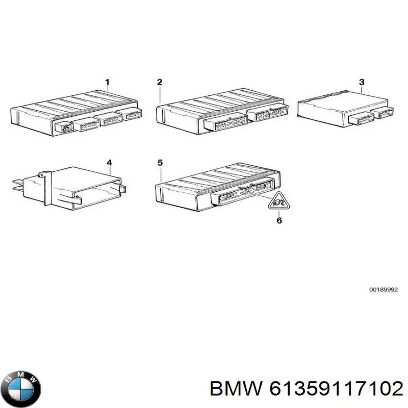 Купить 61356919108 BMW Блок управления центральным замком