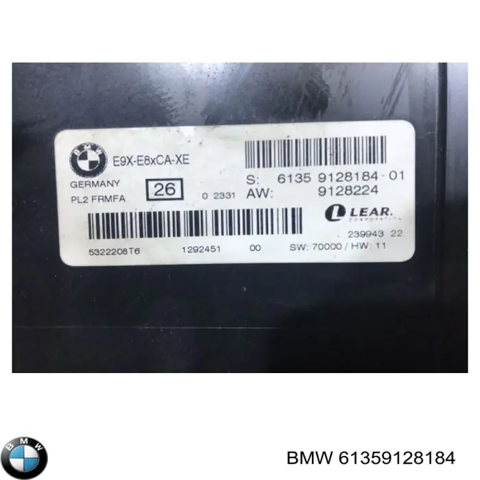 61356987999 BMW Блок упавления автосветом