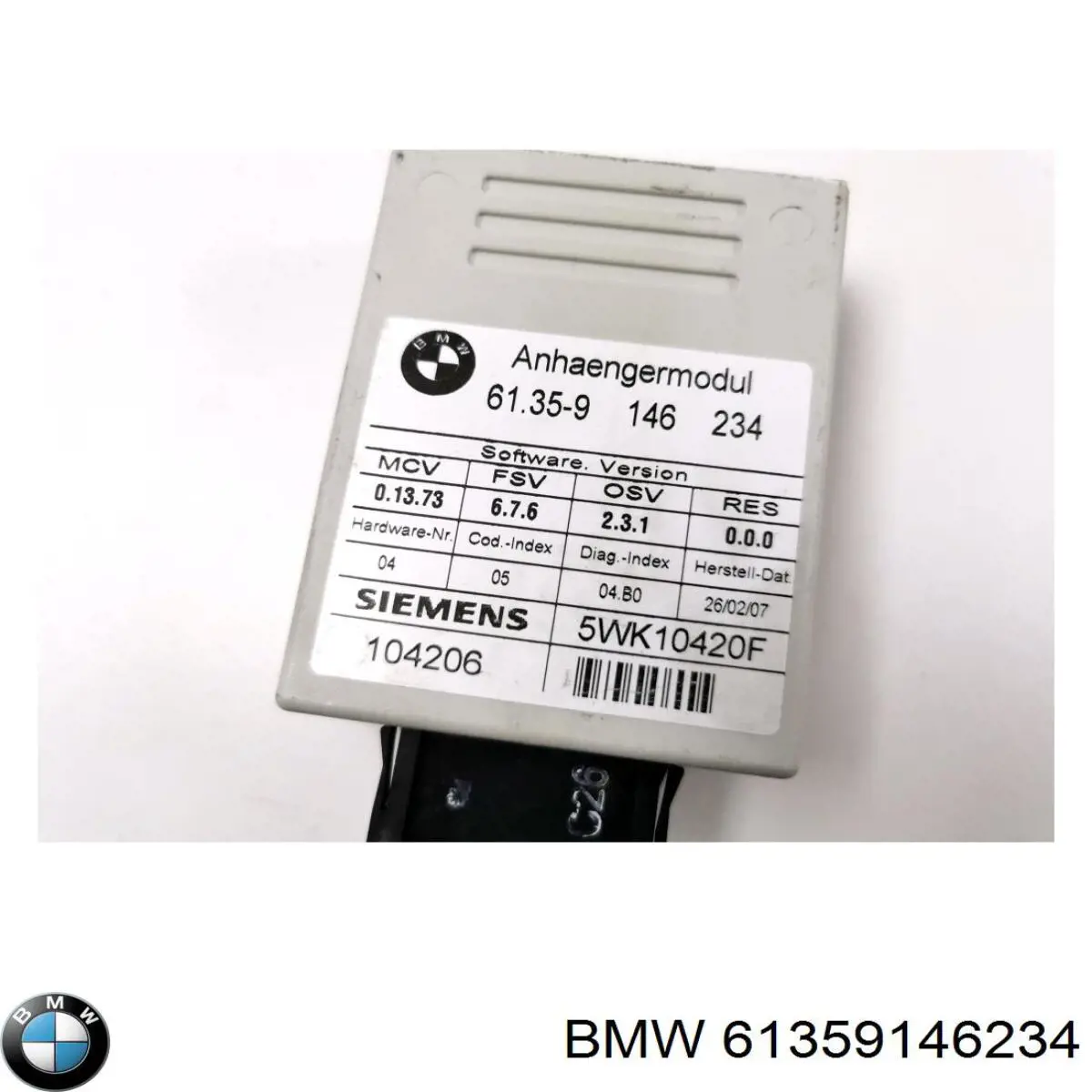  61359167198 BMW