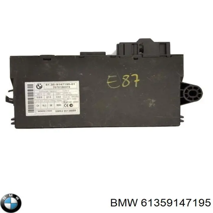 61359147195 BMW módulo de direção (centralina eletrônica de imobilizador)