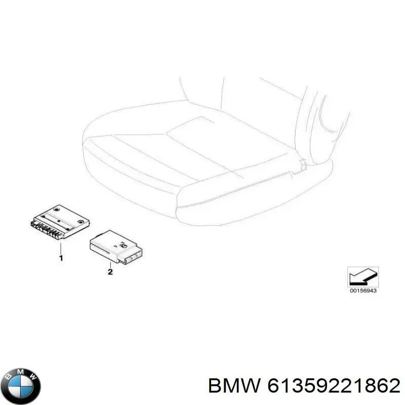  61359221862 BMW