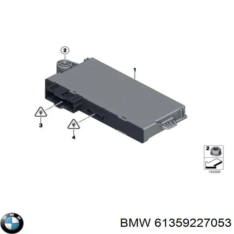 Блок комфорта 61359278746 BMW