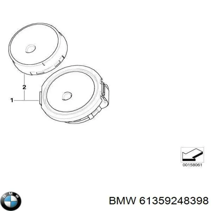Пластина датчика дождя BMW 61359248398 цена, от 13.94 USD