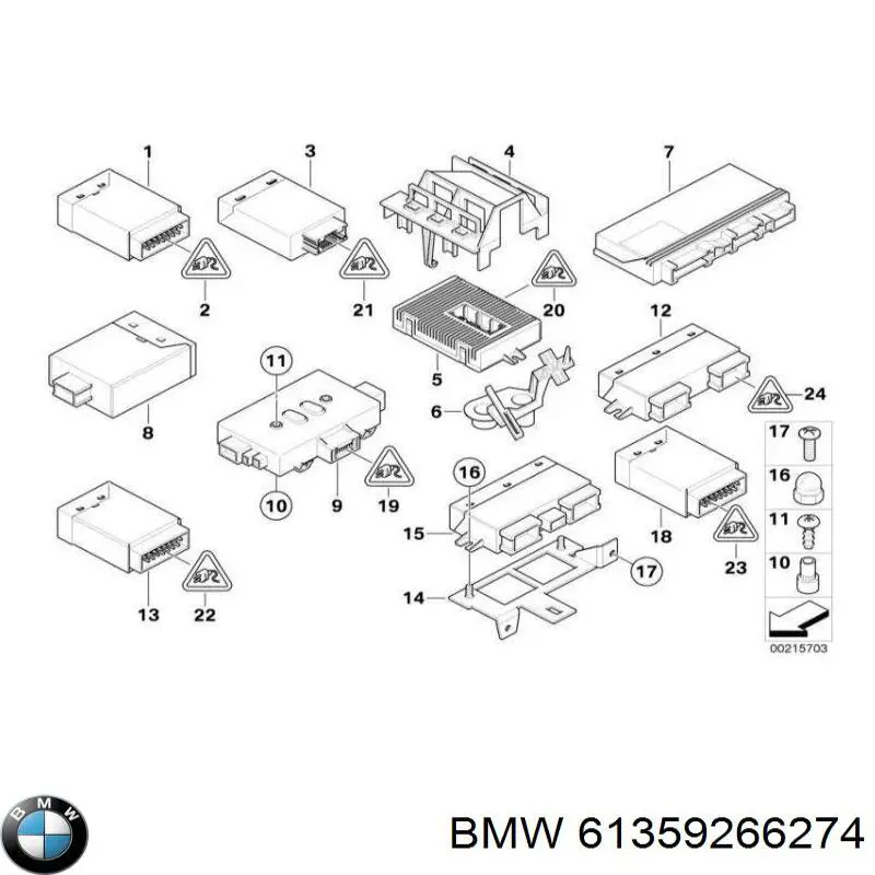  BMW 61359266274