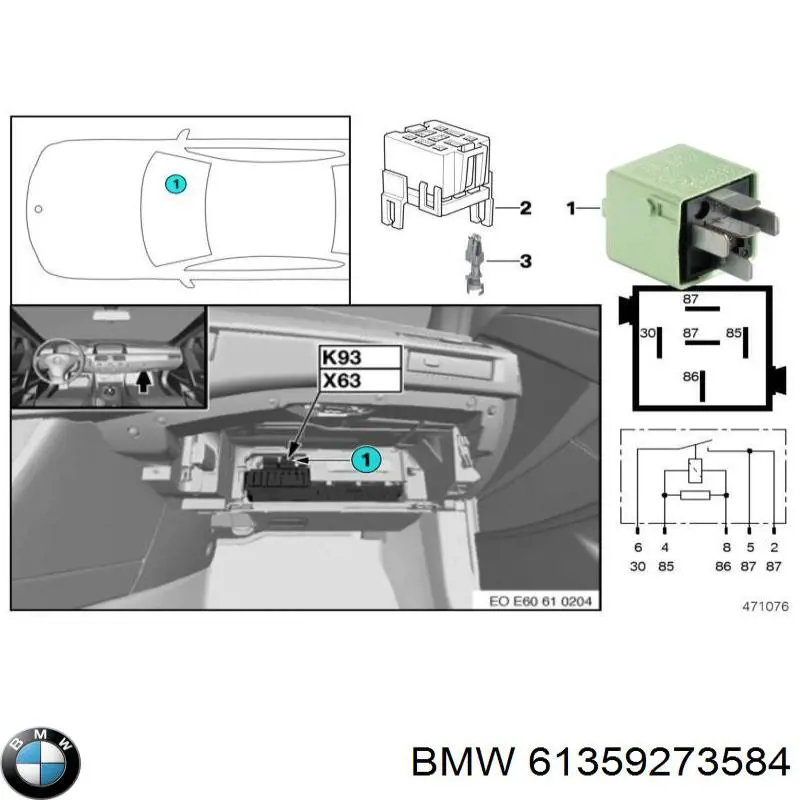 9130047 BMW 