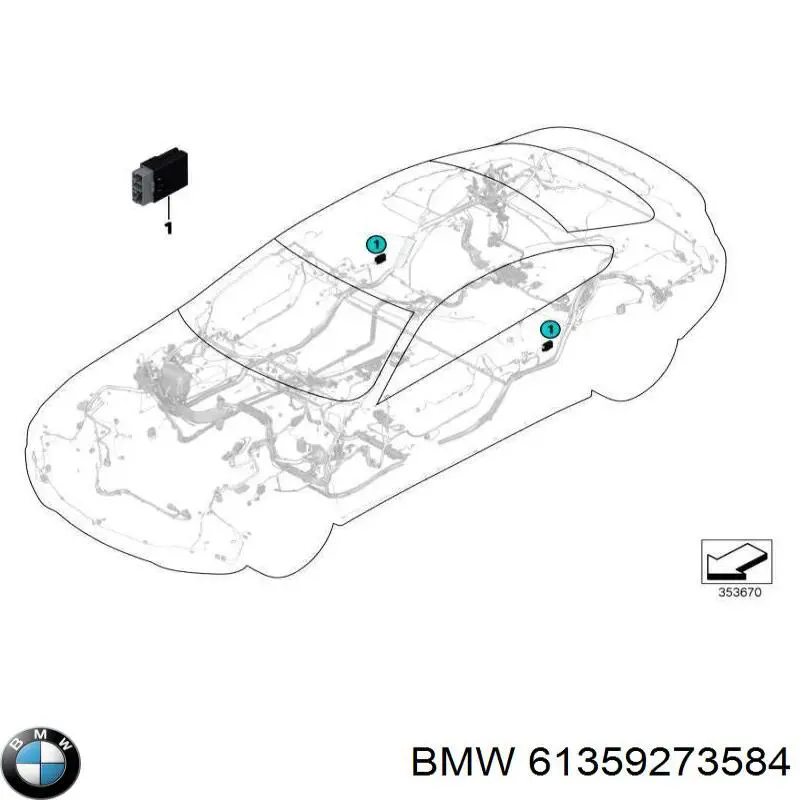  61359273584 BMW