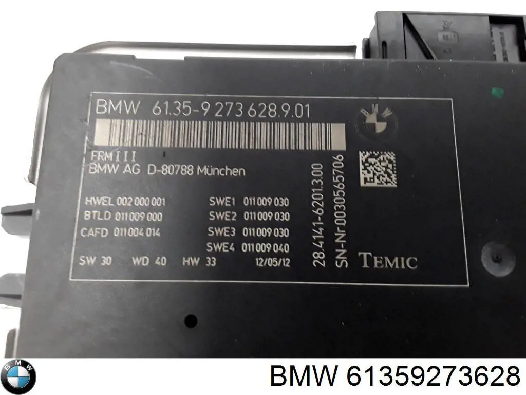  BMW 9273628 цена, от 28.18 USD