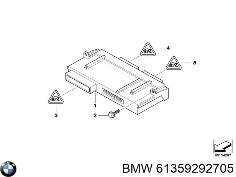 Купить 61359247463 BMW Блок управления центральным замком