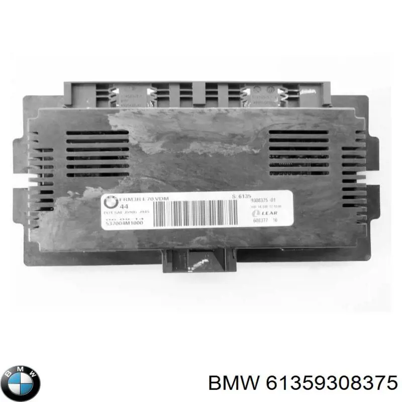 61359308375 BMW módulo de direção (centralina eletrônica das luzes)
