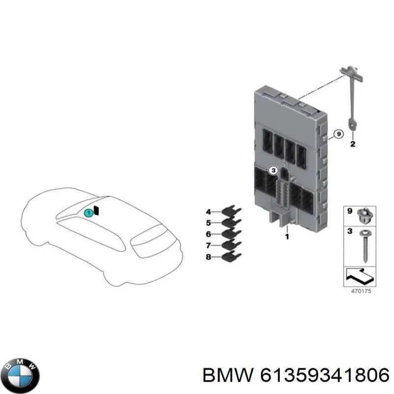 61359341806 BMW 