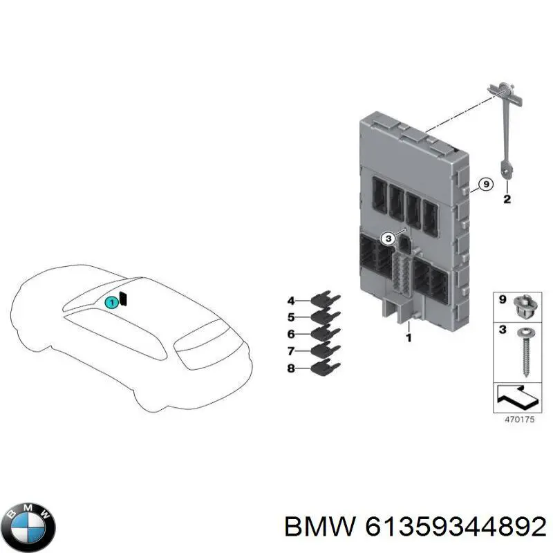 61359344892 BMW 