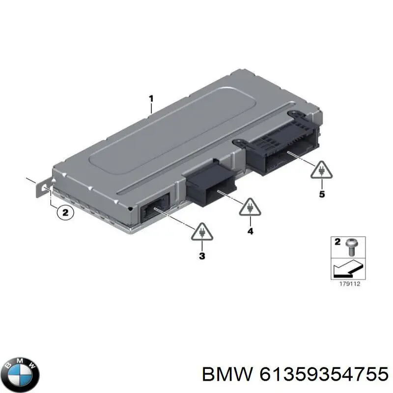 Модуль управления (ЭБУ) бортовой сетью 61359354755 BMW