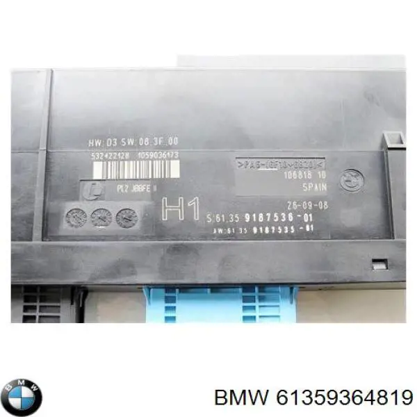 61359286790 BMW Блок управления систем комфорта