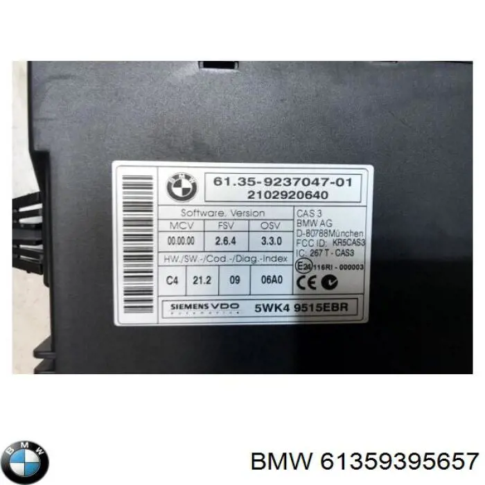 Блок комфорта BMW 9395657 цена, от 34.28 USD