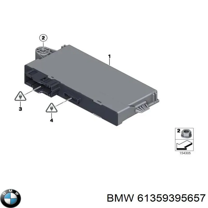 Купить 9395657 BMW Блок комфорта