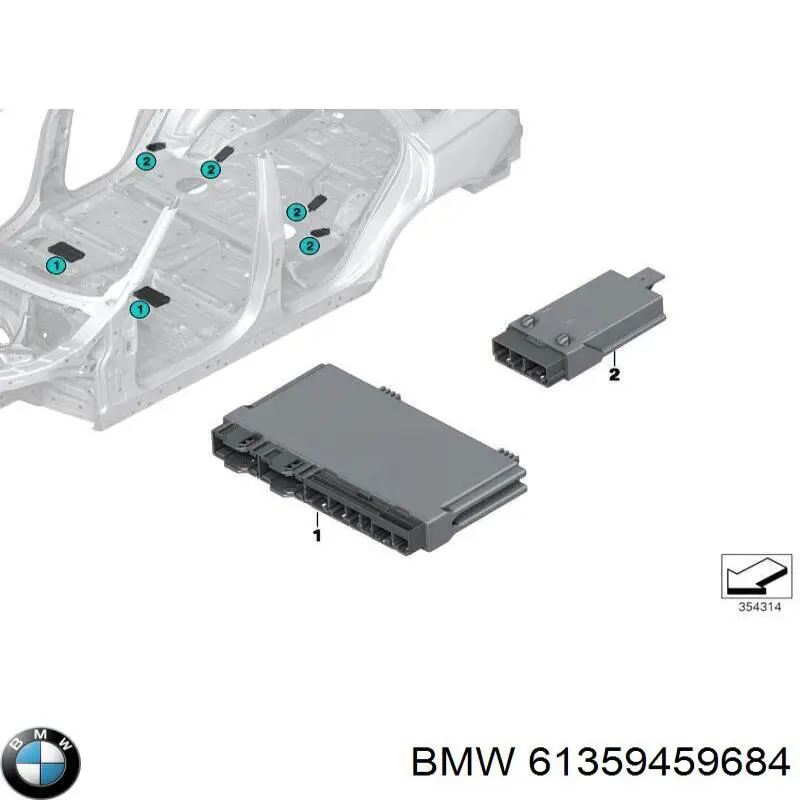  61359459684 BMW