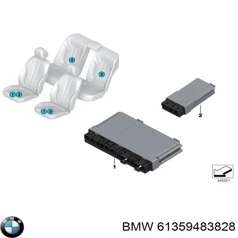 61359483828 BMW 