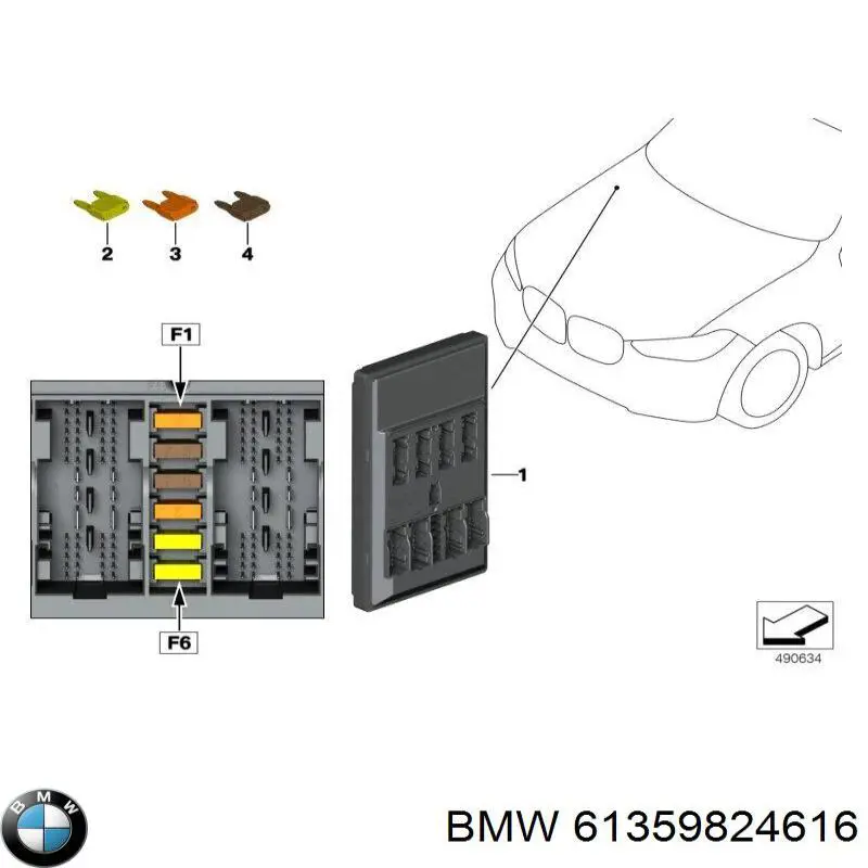 61355A08059 BMW 