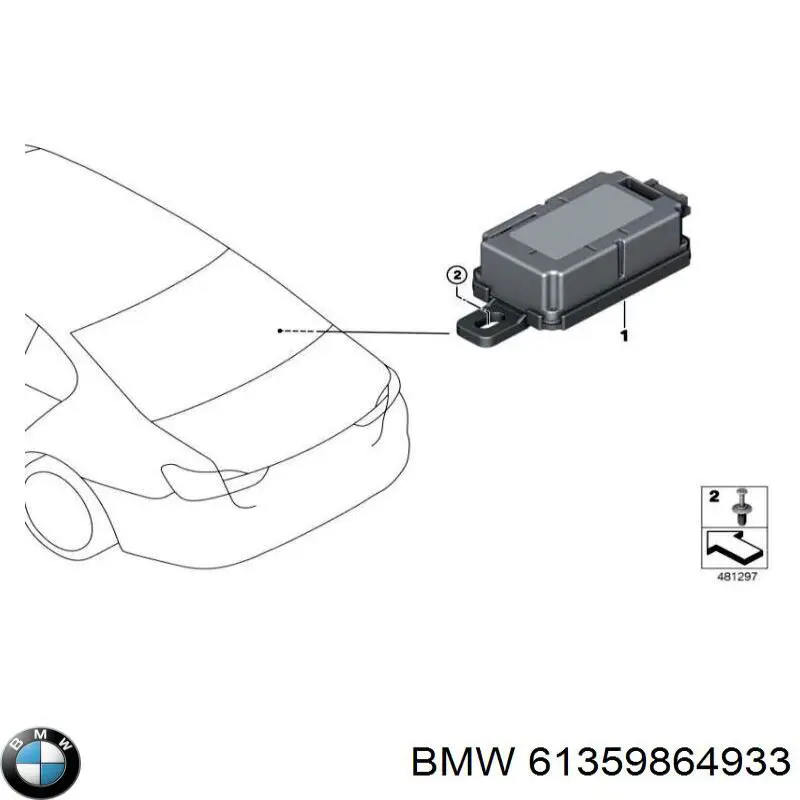  61359864933 BMW