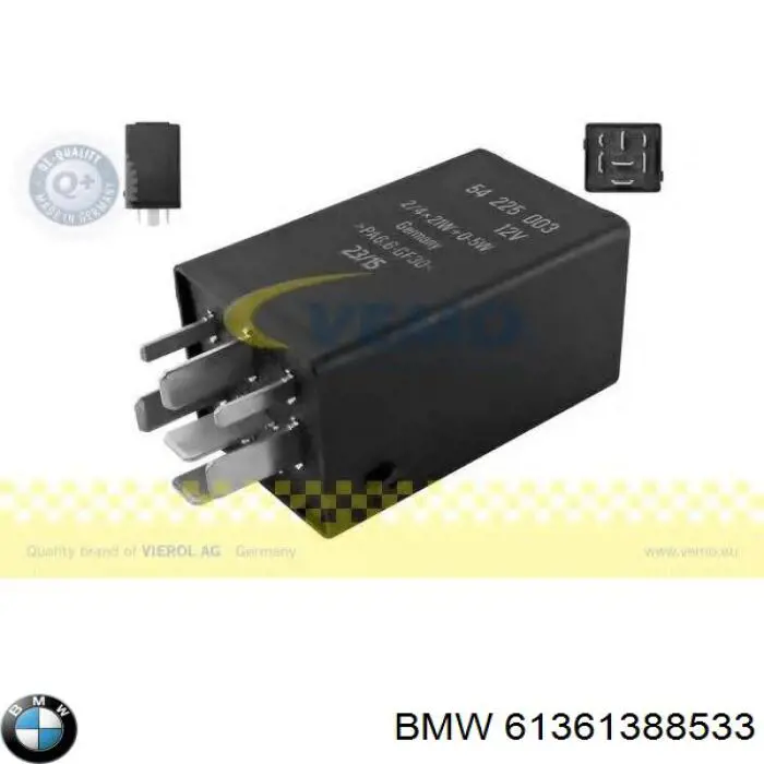 Реле указателей поворотов 61361388533 BMW