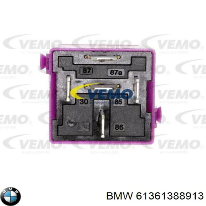 Реле кондиционера BMW 61361388913 цена, от 4.23 USD