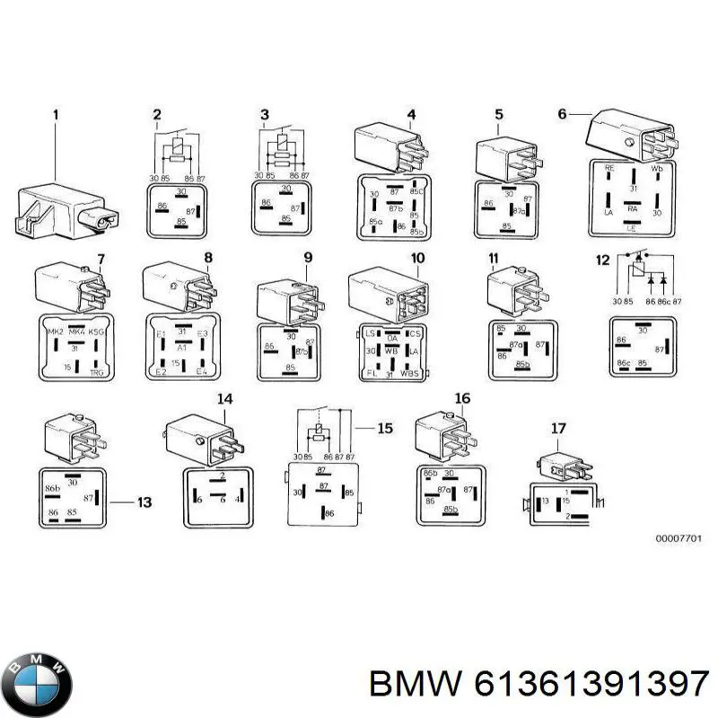  61361391397 BMW