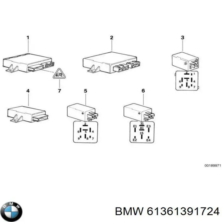  BMW 61361391724 цена, от 19.00 USD