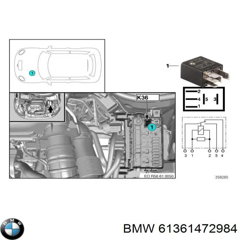  61361472984 BMW