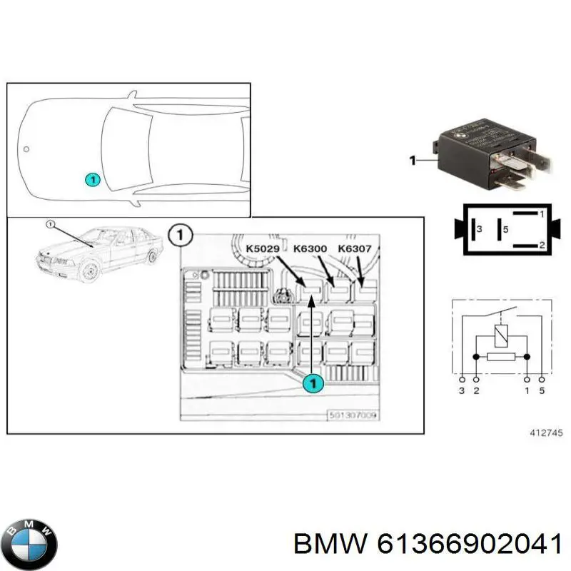  61366902041 BMW