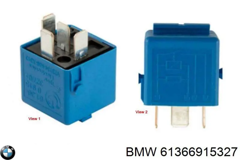 61366915327 BMW Реле электрическое многофункциональное