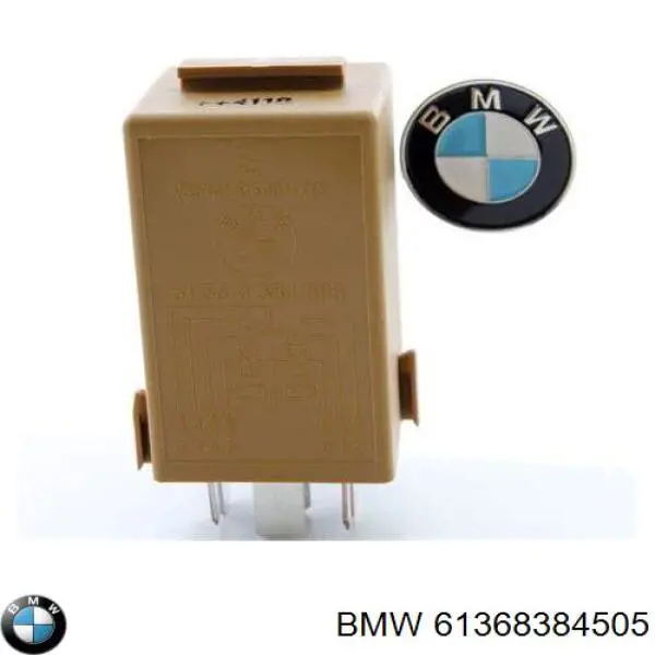61368384505 BMW Relé de intermitencia del limpiaparabrisas original y equivalente