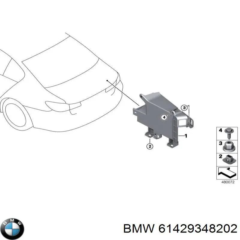  BMW 61429348202 цена, от 11.43 USD