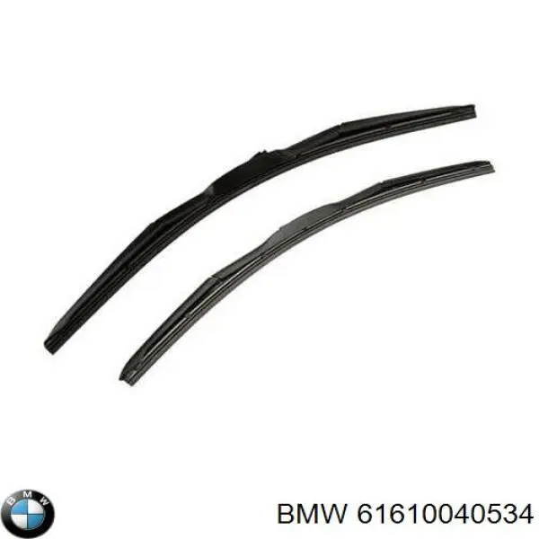 Щетка-дворник лобового стекла пассажирская 61610040534 BMW